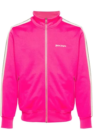 Palm Angels Logo-embroidered track jacket