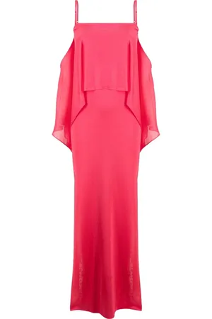 Tom Ford Off-shoulder ruffle-detail dress