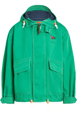 Ralph Lauren Truro logo-print hooded jacket