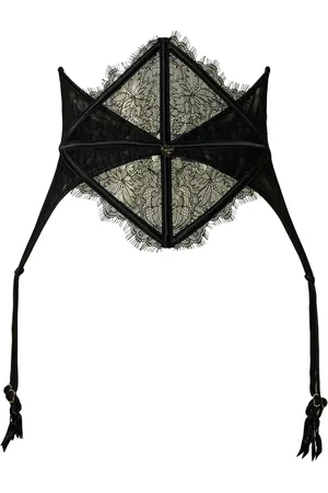 Twin-Set Lace and tulle garter