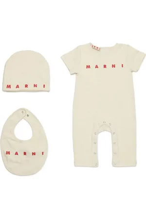 Marni Logo-print babygrow set