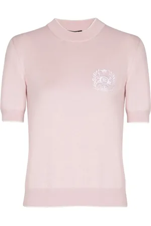 Balmain Embl??me-embroidered T-shirt