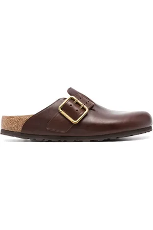 Birkenstock Boston Bold leather slides