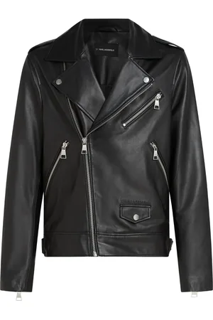 Karl Lagerfeld K/Essential leather jacket