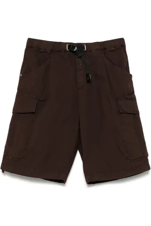 White Sand Cotton-blend shorts