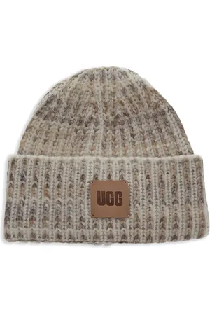 UGG M??lange-effect beanie hat