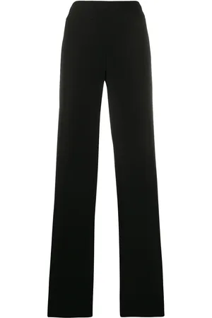 Emporio Armani High-waisted wide leg trousers