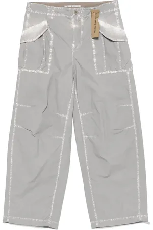 Ten Cate Bleached-effect cargo pants