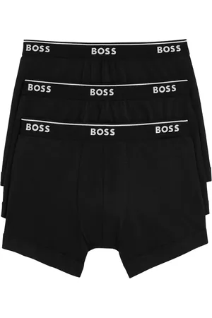 HUGO BOSS Logo-print boxers (pack of three)