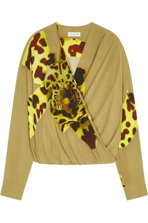 DRIES VAN NOTEN Draped top