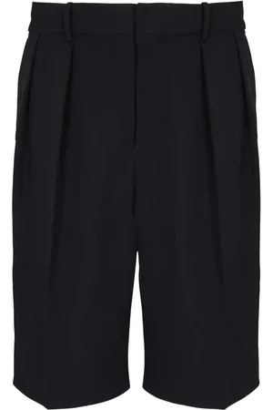 Balmain Grain de poudre pleated shorts