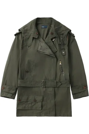 Kolor Belted parka coat