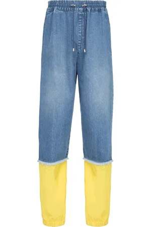 Balmain X Pok??mon colour-block drawstring trousers