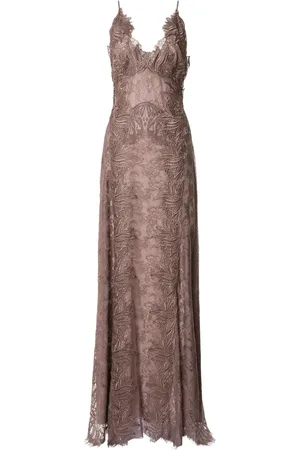 Alberta Ferretti Lace-embroidered dress