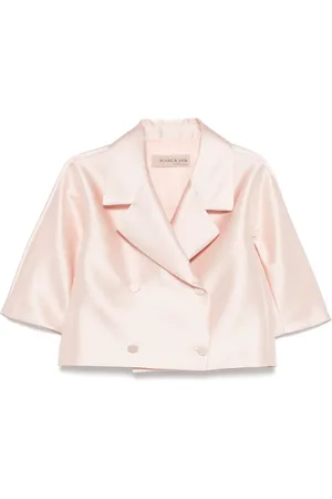 BLANCA Satin blazer