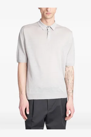 BALLANTYNE Fine-knit polo shirt