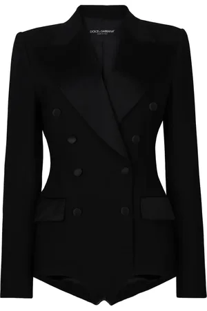 Dolce & Gabbana Double-breasted playsuit blazer