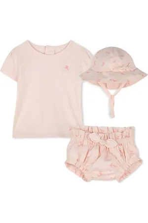 Chloé Cotton T-shirt and bloomers set