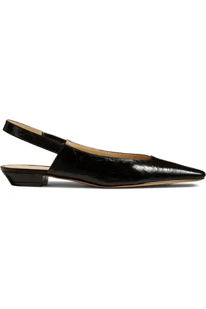 Khaite The Colin leather slingback flats