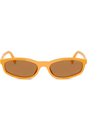 Miu Miu Logo-lettering sunglasses