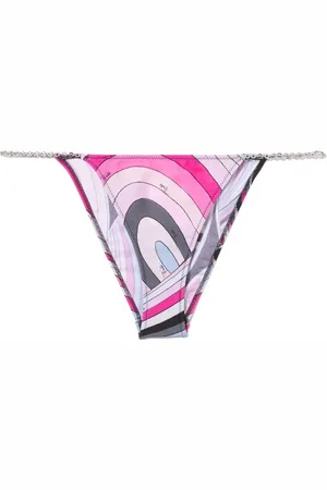Puccini Iride-print bikini brief