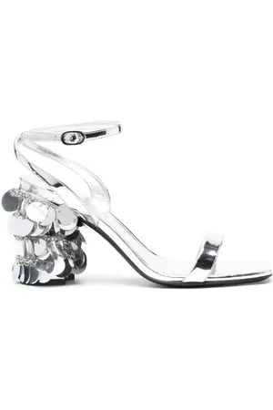 Paco rabanne 95mm paillette-embellished sandals