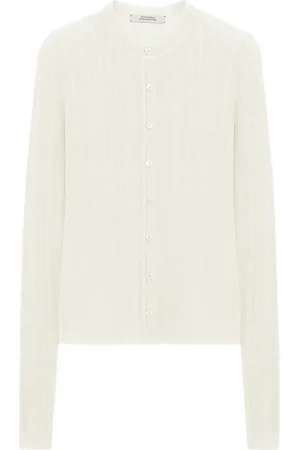 Dorothee Schumacher Linen Ribbed Cardigan