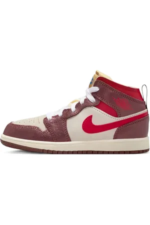 Jordan Jordan 1 Mid SE "Coconut Milk/Dark Pony/Pale Vanilla/Varsity " sneakers