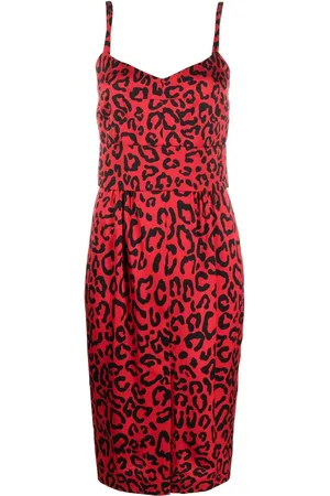 Dolce & Gabbana Leopard-print midi dress