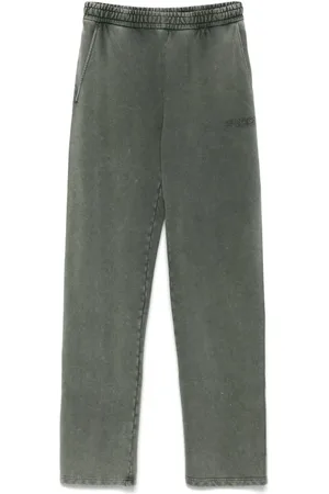 Gucci Logo-embroidered cotton track pants