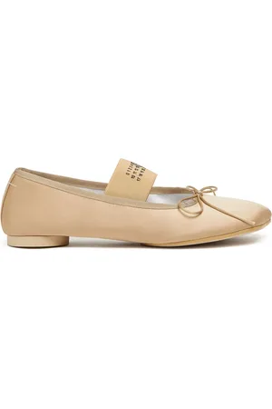 Maison Margiela Atomic satin ballerina shoes