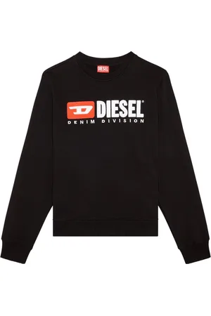 Diesel S-Ginn-Div logo-appliqu?? sweatshirt