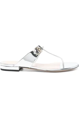 Gucci Horsebit flap sandals