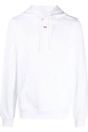 Diesel S-Ginn-Hood-D logo-appliqu?? hoodie