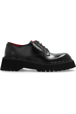 Gucci Web lace-up shoes