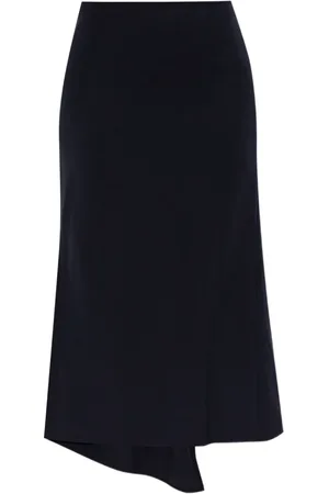 Victoria Beckham Asymmetric-hem midi skirt