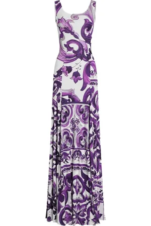 Dolce & Gabbana Maiolica-print midi dress