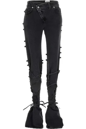 Alexander McQueen Tied jeans