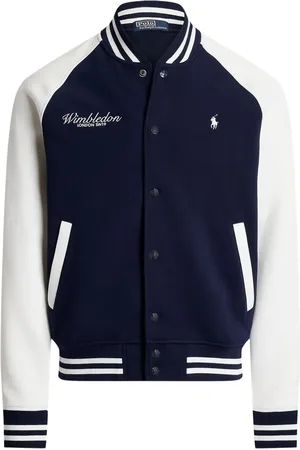 Ralph Lauren X Wimbledon knitted bomber jacket