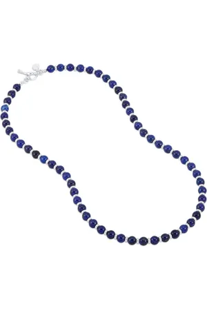 Dower and Hall Halo lapis-lazuli beaded necklace