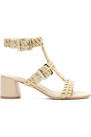 Casadei 50mm braided-strap heeled sandals