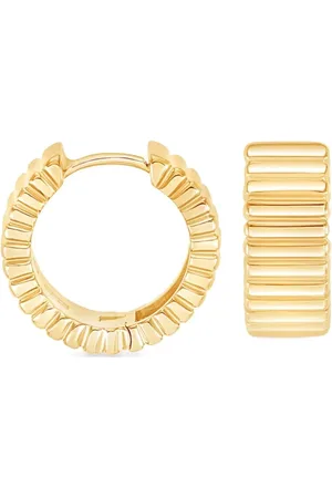 Dower and Hall Single large Humbug hoop earring