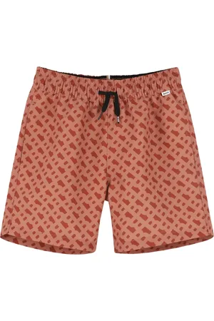 HUGO BOSS Logo-print swim shorts