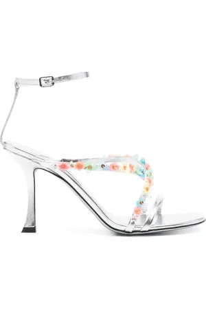 Jimmy Choo 100mm Blanche sandals