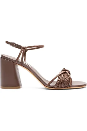 Casadei Cleo braided-strap heeled sandals