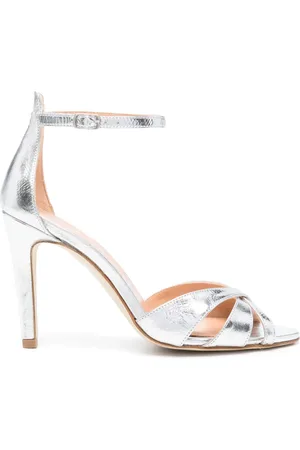 The Seller 100mm leather sandals