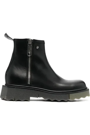 OFF-WHITE Sponge-sole ankle boots