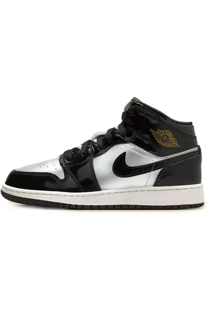 Jordan Jordan 1 Mid SE " /Metallic Silver/Sail/Metallic Gold"