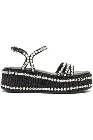 Casadei Beaded heeled sandals