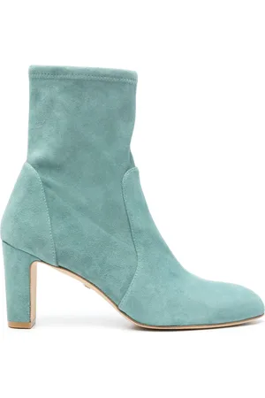 Stuart Weitzman Vida 75mm suede ankle boots